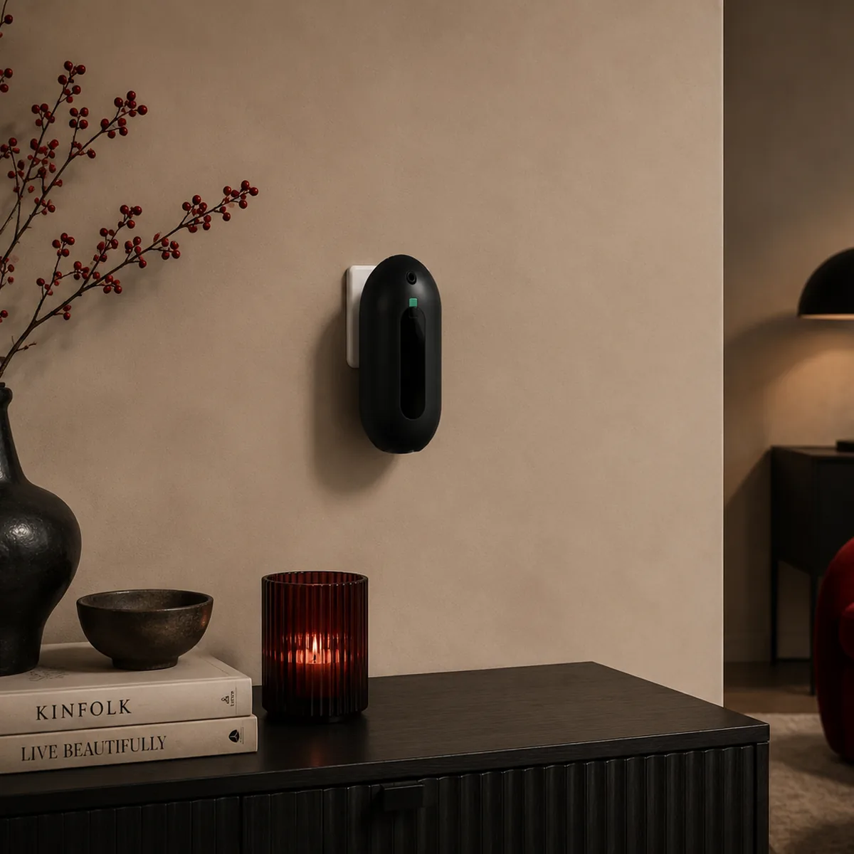 Scent Home Diffuser in black